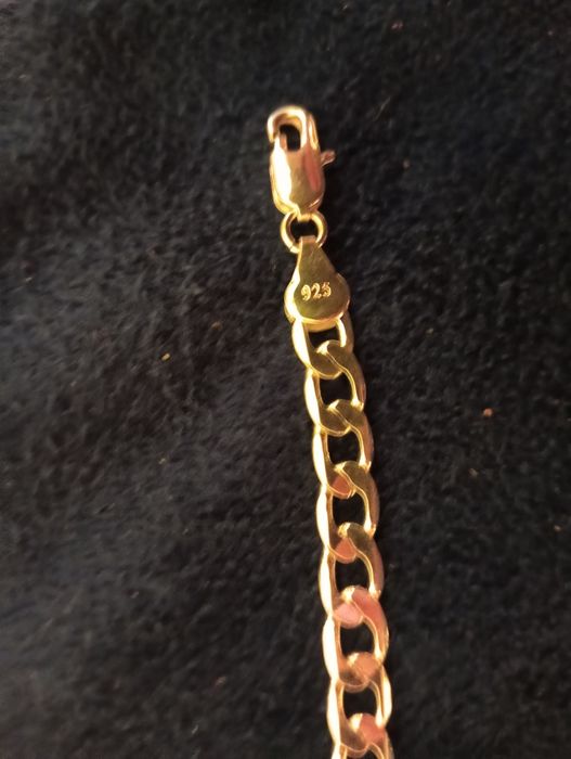 Łańcuszek Srebro 925 na ręke