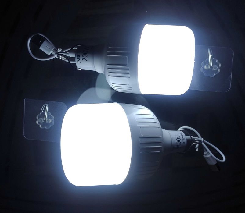 Лампа акумуляторна 300W,200вт+подарунок, MOS-13, кемпінг, є опт