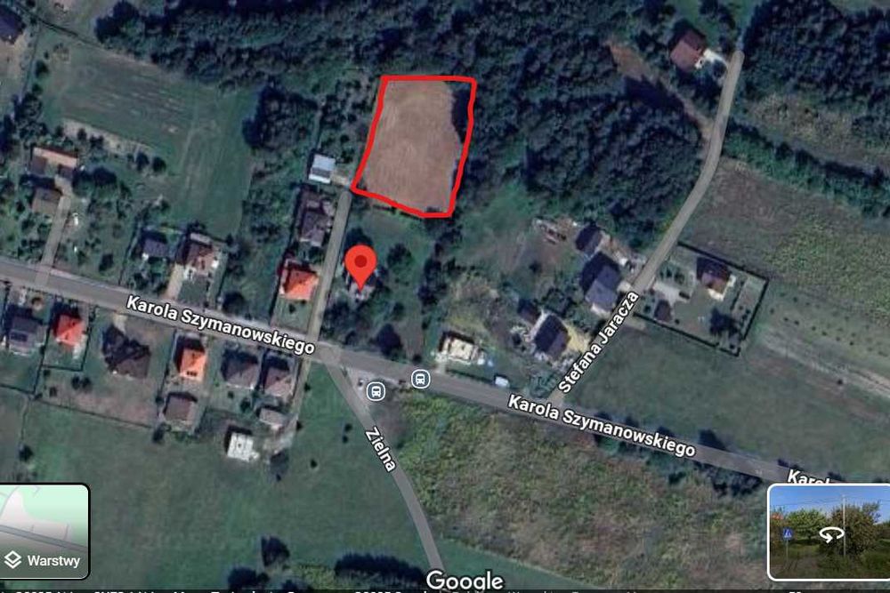 Działka budowlana w Pogorzycach, 25 arów
