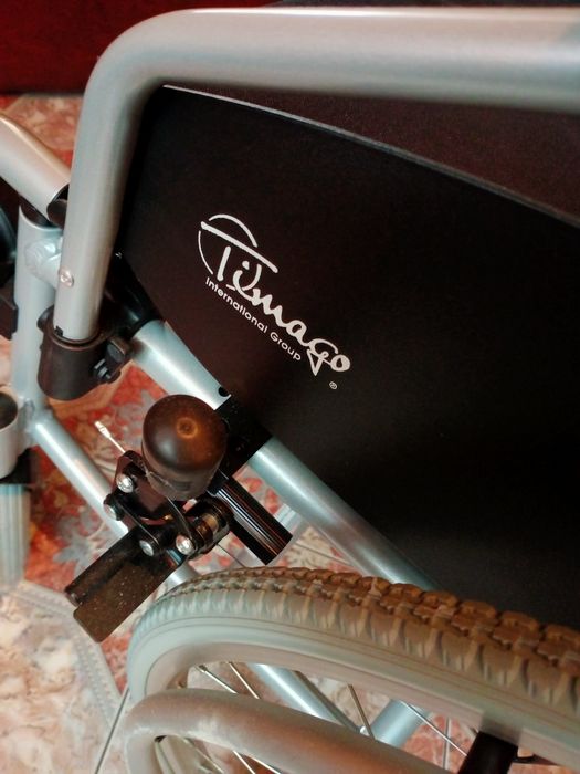 Wózek inwalidzki aluminiowy