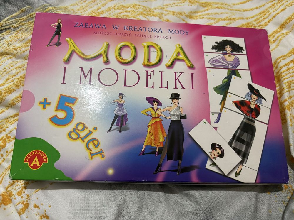 Gra dla dzieci Moda i modelki - zabawa w kreatora mody