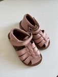 Sandalias rosa de menina tam. 20/21