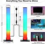 Inteligentne lampy LED synchronizacja paska świetlnego Bluetooth 2 szt