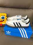 ButyDamskie_Adidas Samba_WhiteUniseksTrampki R.37