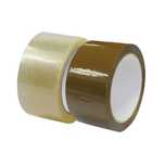 Fita de embalagem 48mm x 50m em castanho ou transparente