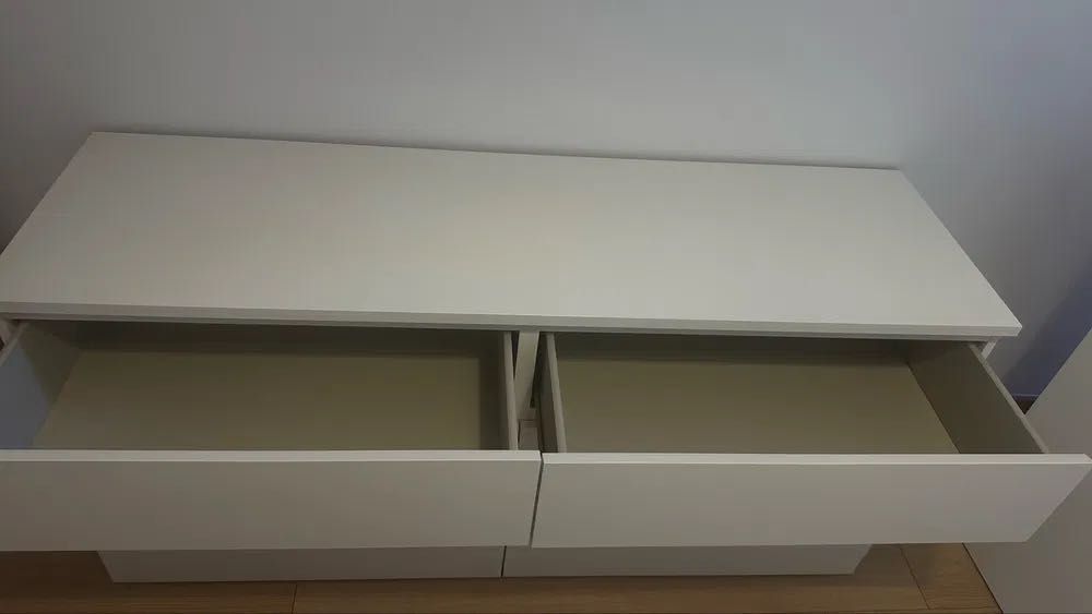 Cómoda malm ikea 6 gavetas