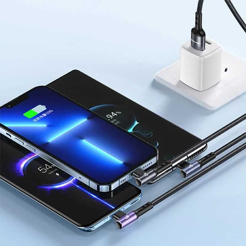 Кабель USAMS для телефона iPhone Type-C Micro-USB