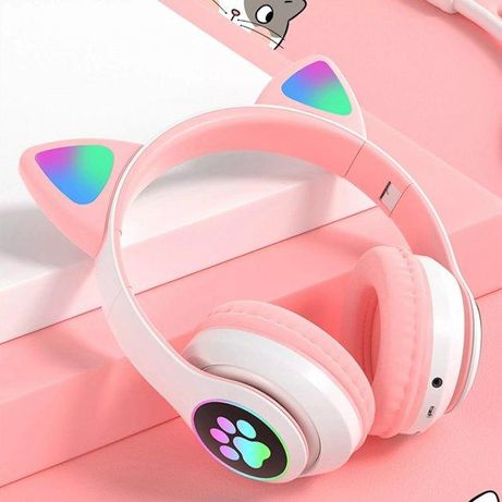 Продам Бездротові дитячі Bluetooth навушники з котячими вушками