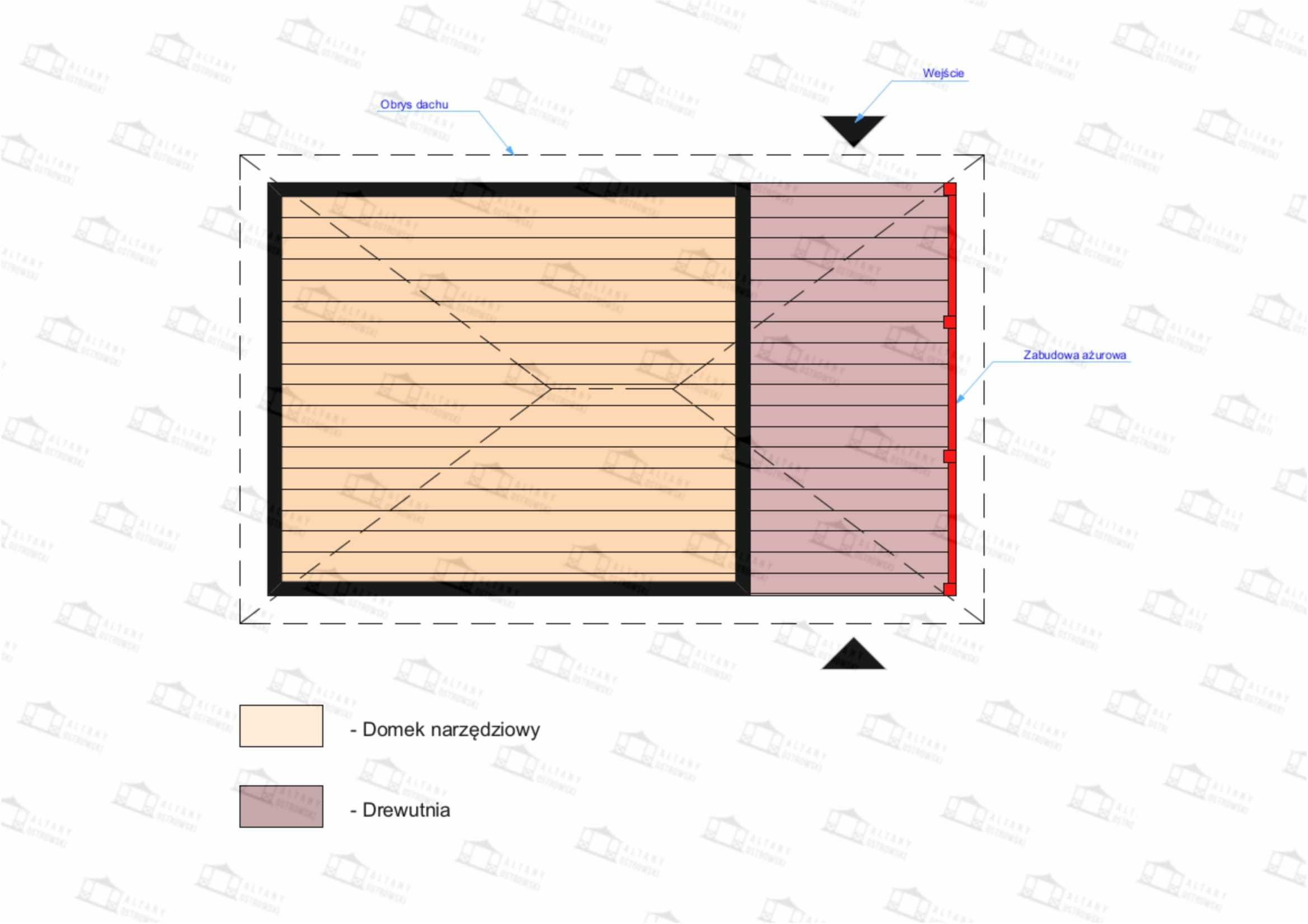 domki nowoczesne drewniane domki ogrodowe domek na narzędzia 3x4,5