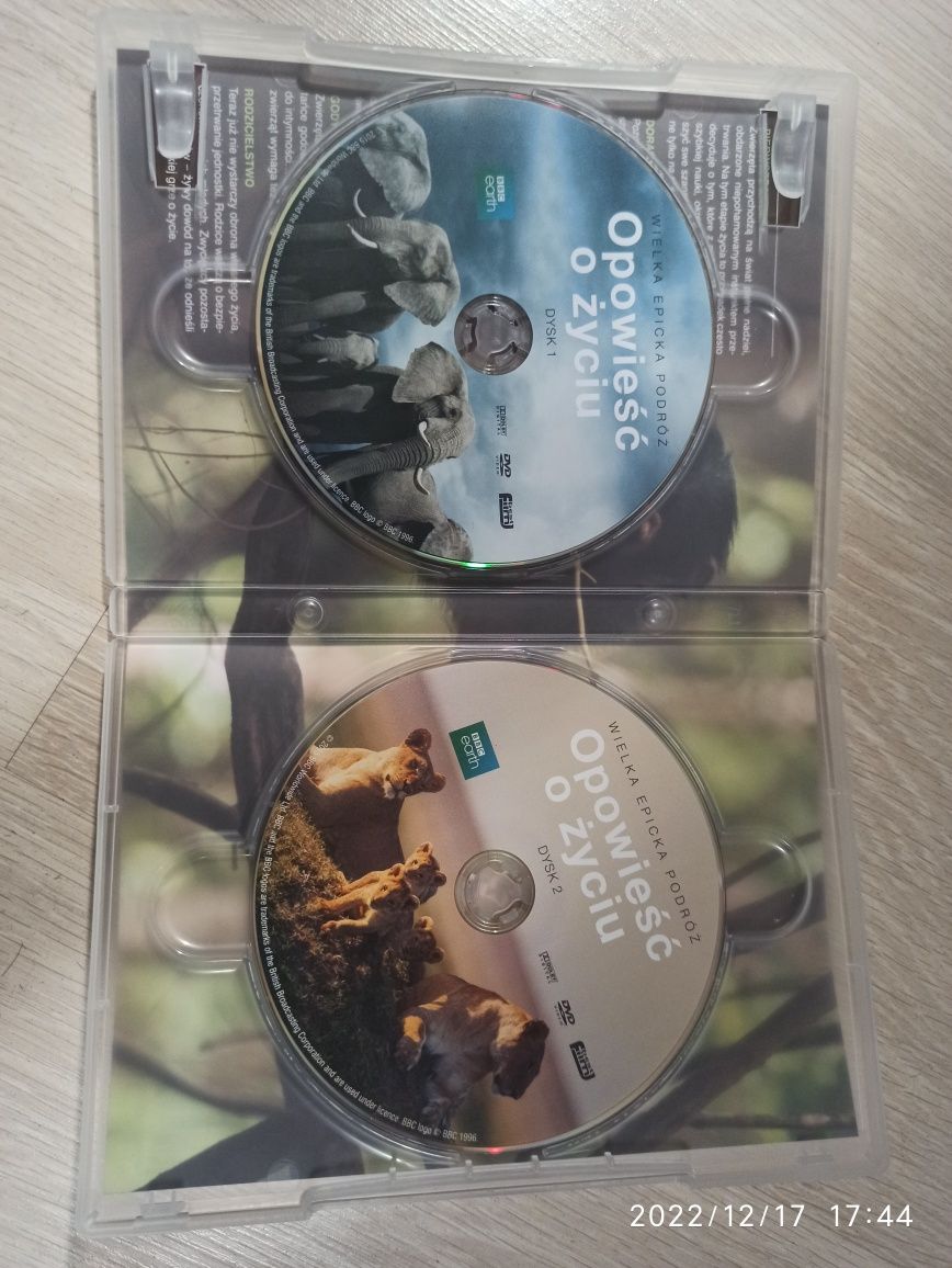 Opowieść o życiu. Film Dvd. Zwierzęta