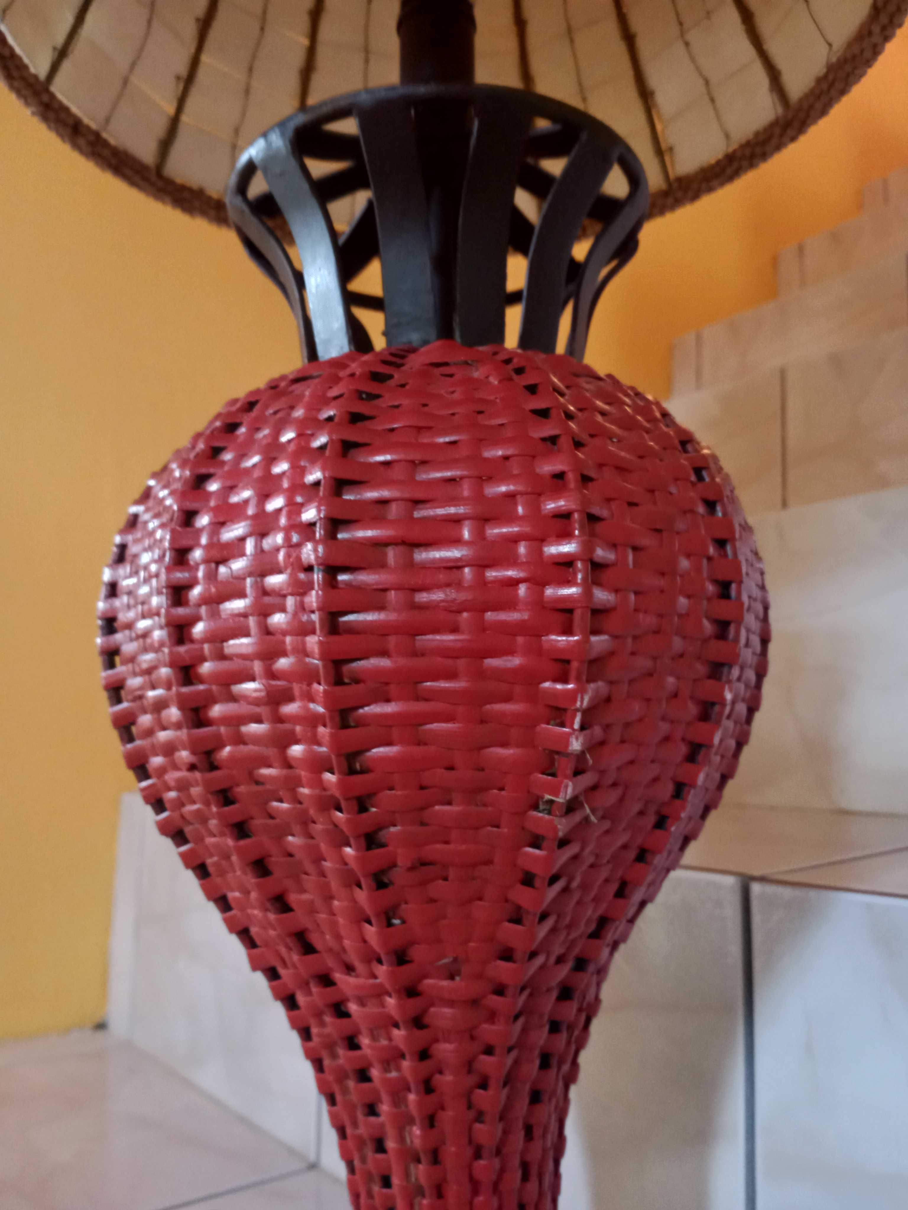 stara stylowa lampa stojąca 77cm