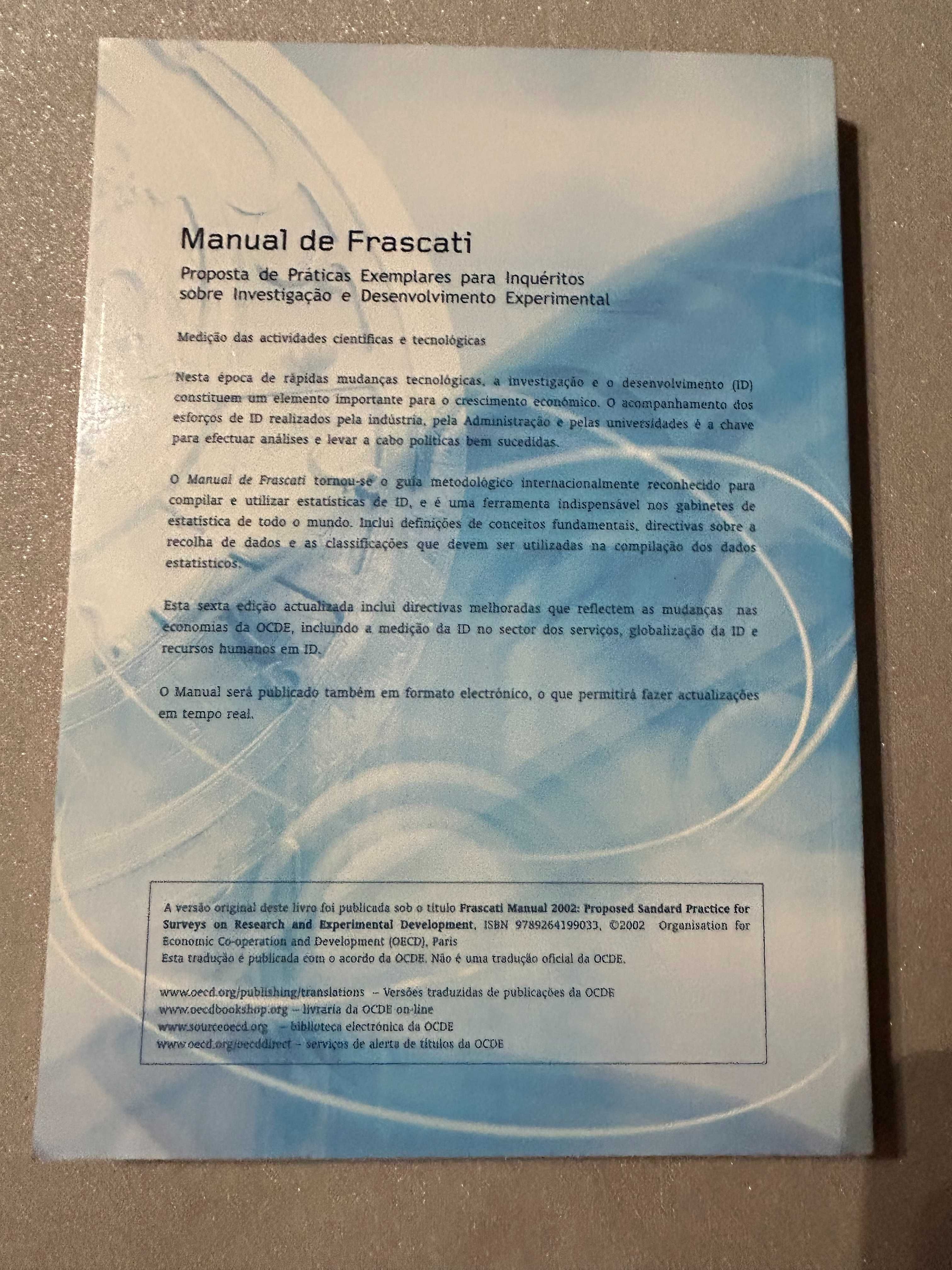 Livro Manual de Frascatti