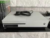 Konsola Xbox One S 1TB model 1681 biały Stan ideal to NIE PLAYSTATION