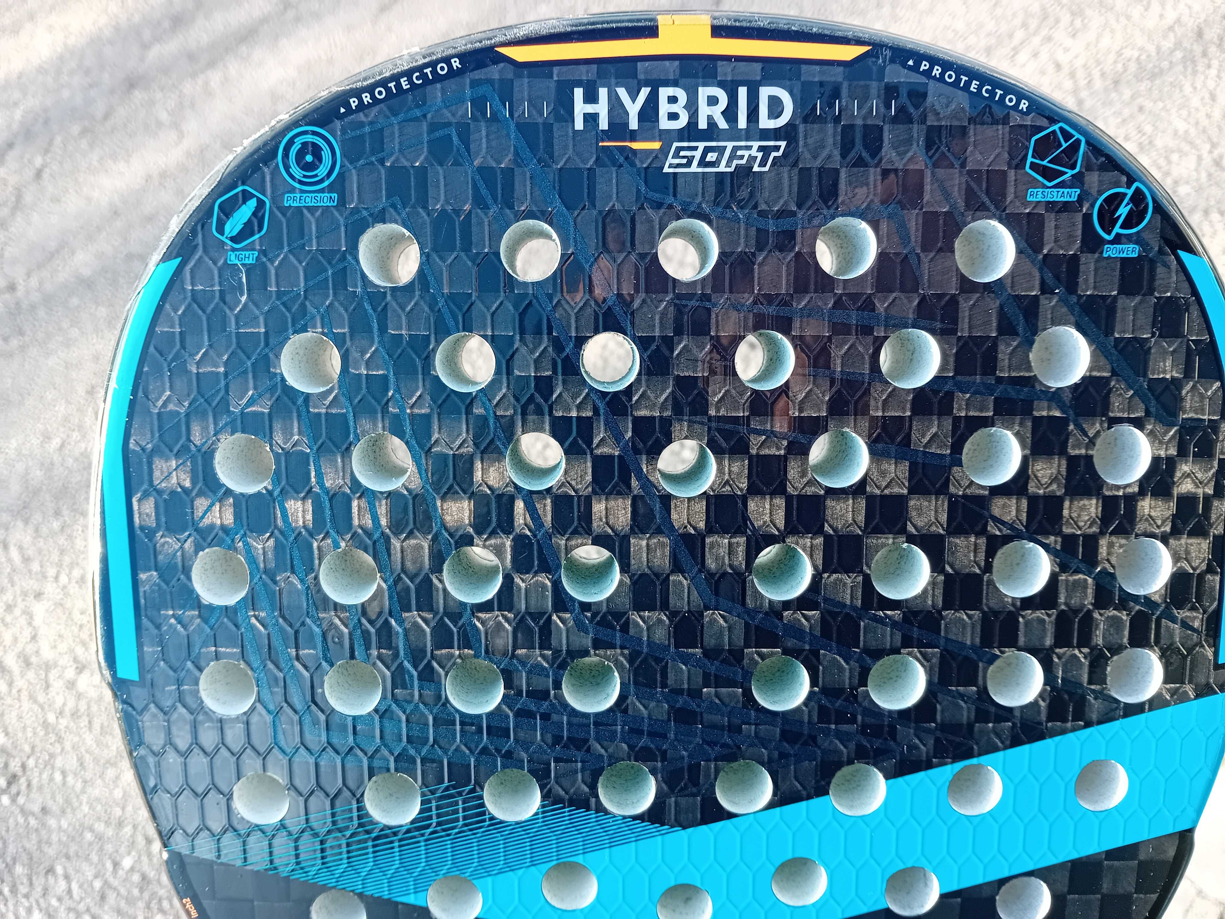 Raquete Padel Kuima 990 Hybrid Soft