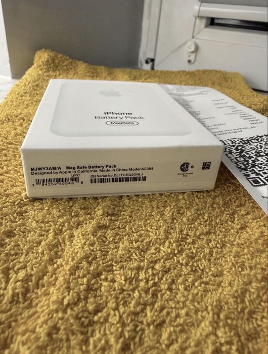 Magsafe power bank Apple зарядка повер банк магнитная беспроводная ори