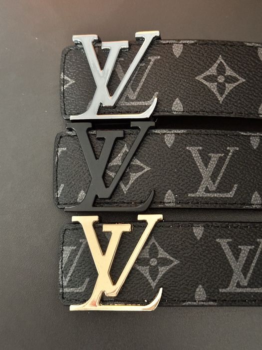 Ремінь Louis Vuitton Belt | Шкіряний ремінь LV | Пояс Луі Вітон