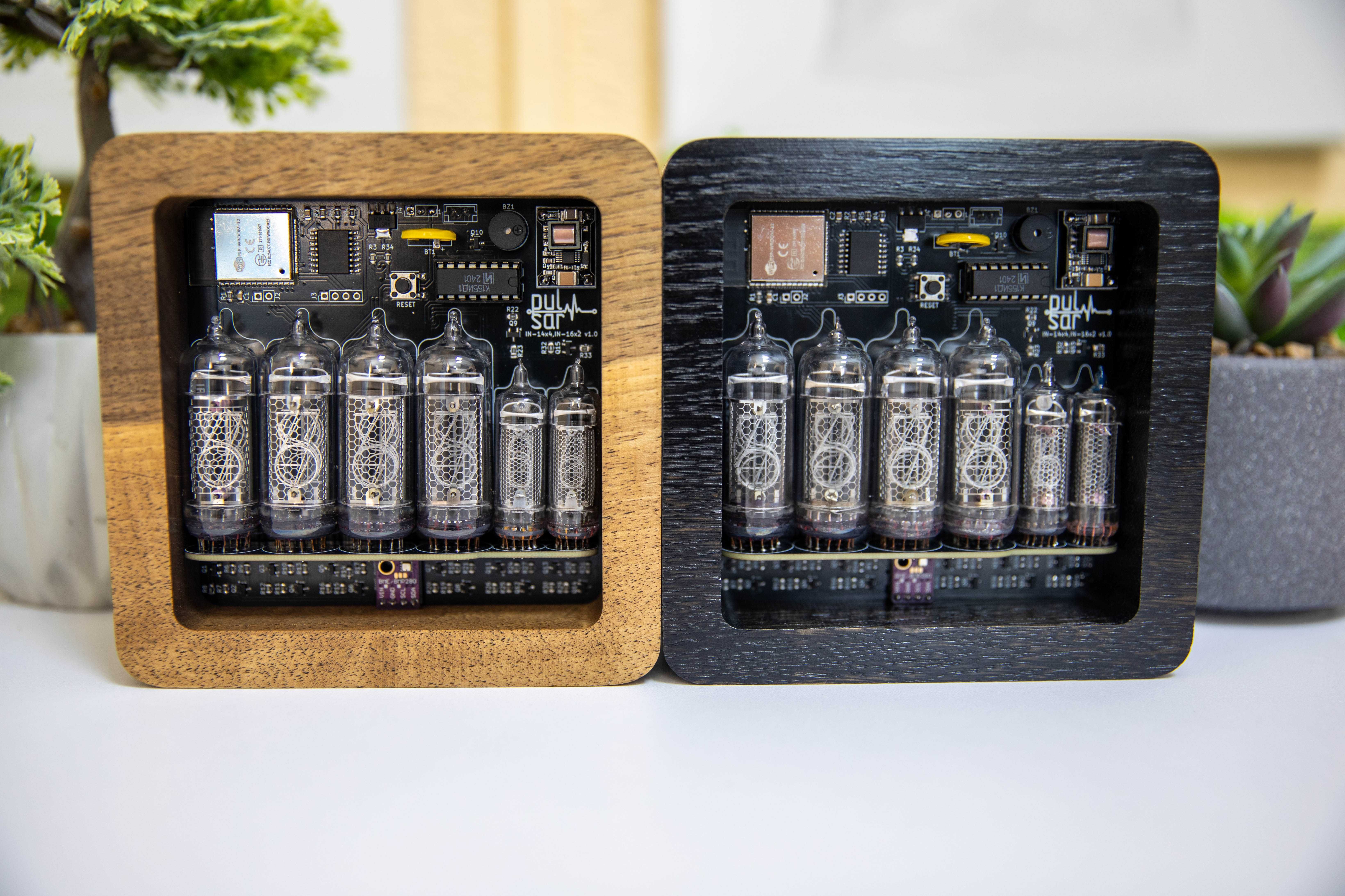 Ламповий Годинник Nixie Clock ИН-14+ИН-16