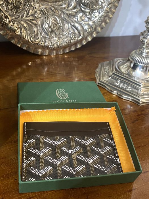 porta cartões Goyard Saint Sulpice