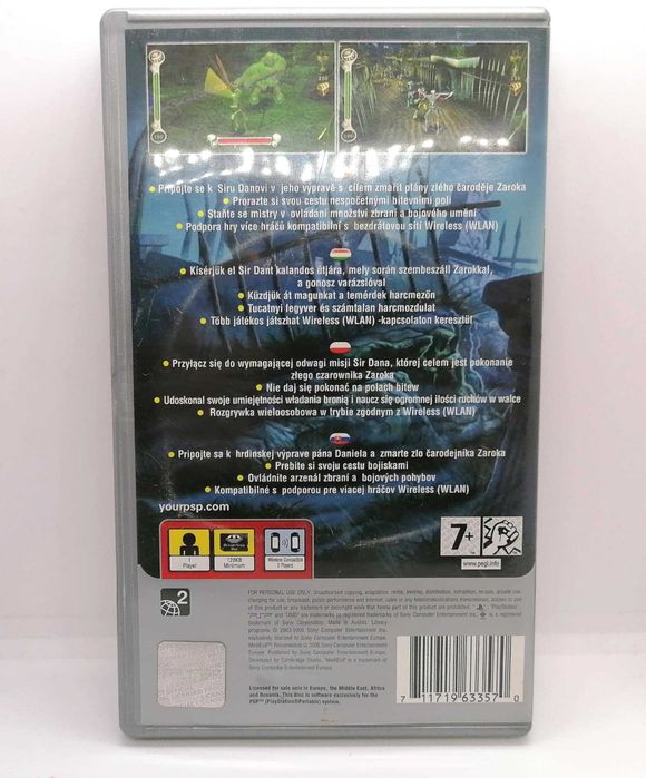 Gra PSP MediEvil Resurrection