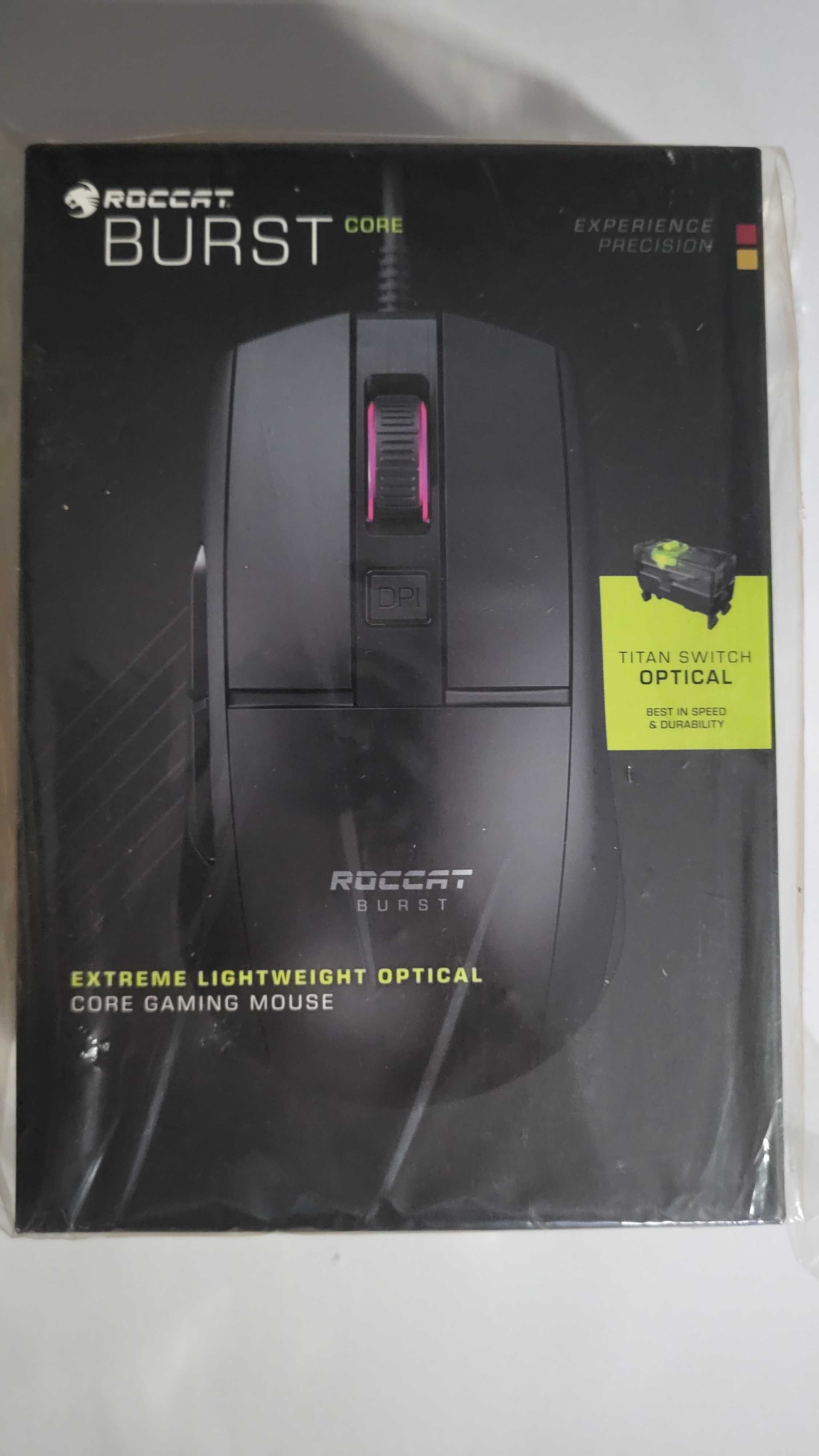 Myszka przewodowa Roccat Burst Core AIMO sensor optyczny