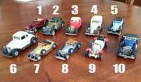 Miniaturas Automóveis Anos 30