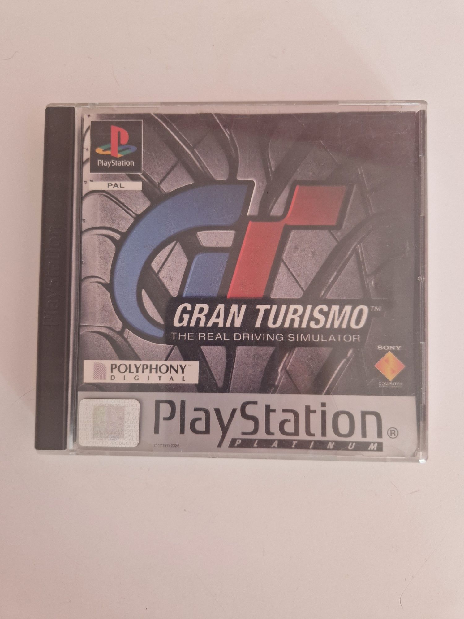 Playstation 1 i dwie gry Gran Turismo i Touring Car