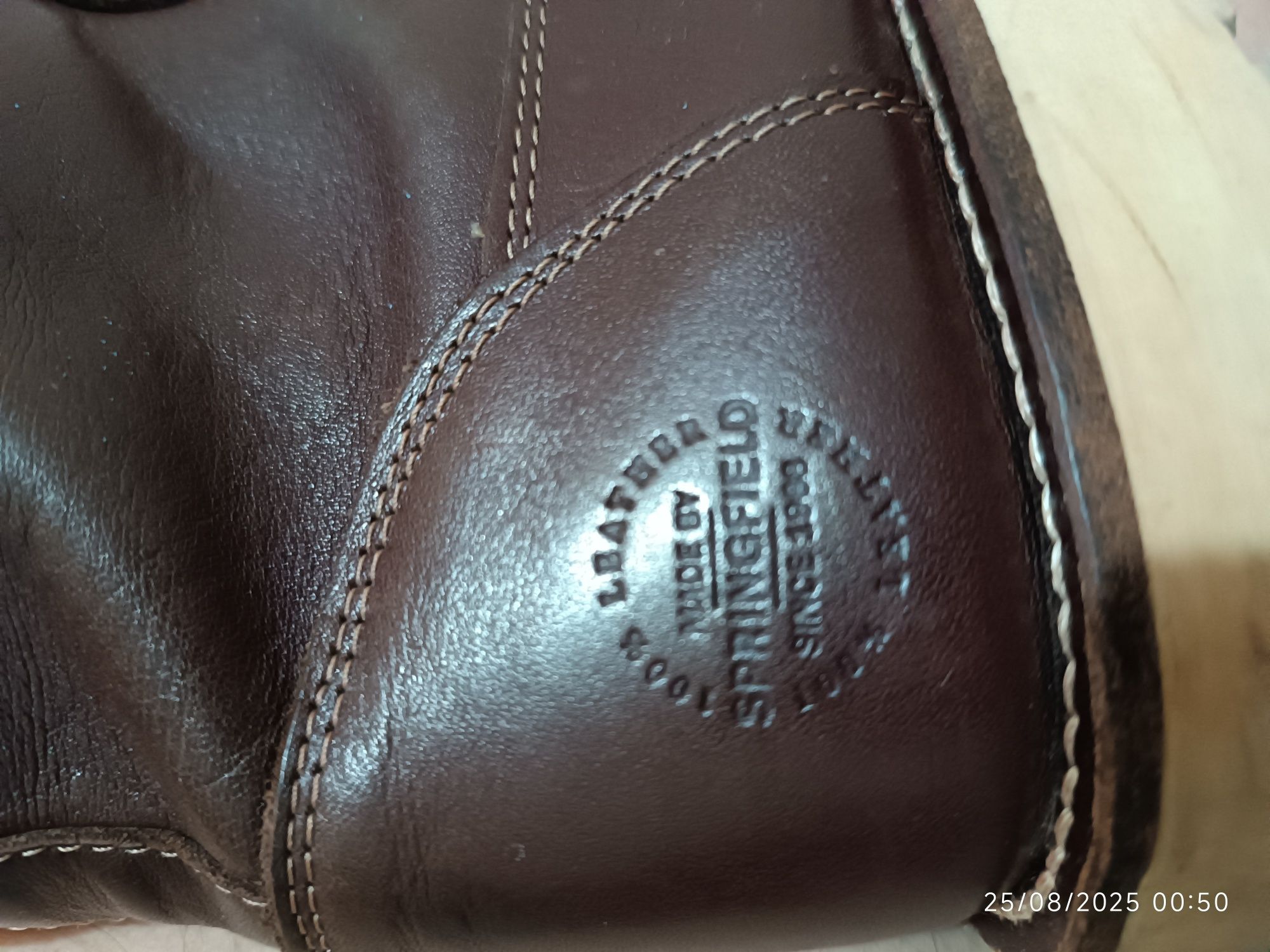 Botas de montanha em pele - 42/43