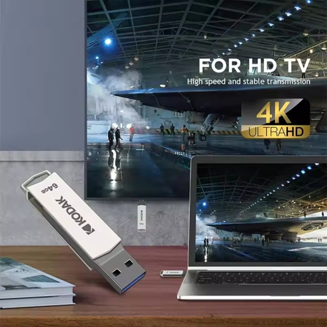 Продам оригинальную флешку Kodak 256Gb, 2 в 1 usb 3.2/type-C..