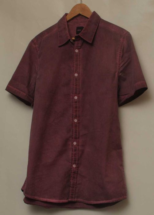 ASOS рр M рубашка из хлопка Garment Dyed