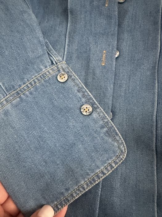 Сорочка джинсова