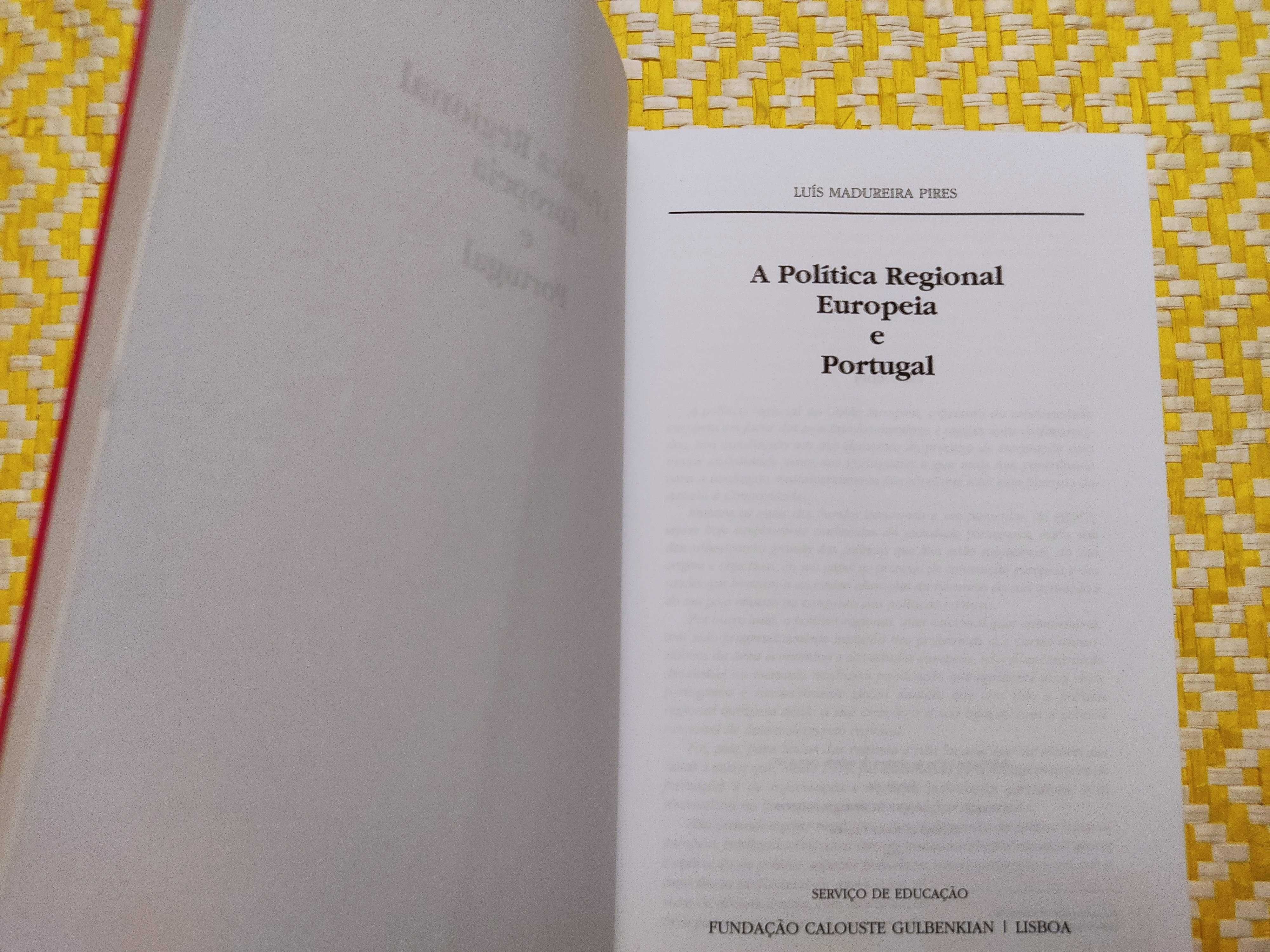 A política regional europeia e Portugal
Autor: Luís Madureira Pires