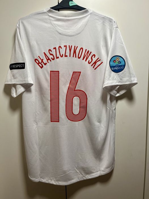 Piłka Nożna Koszulka Jakub Błaszczykowski 16 Reprezentacja Polski 2012