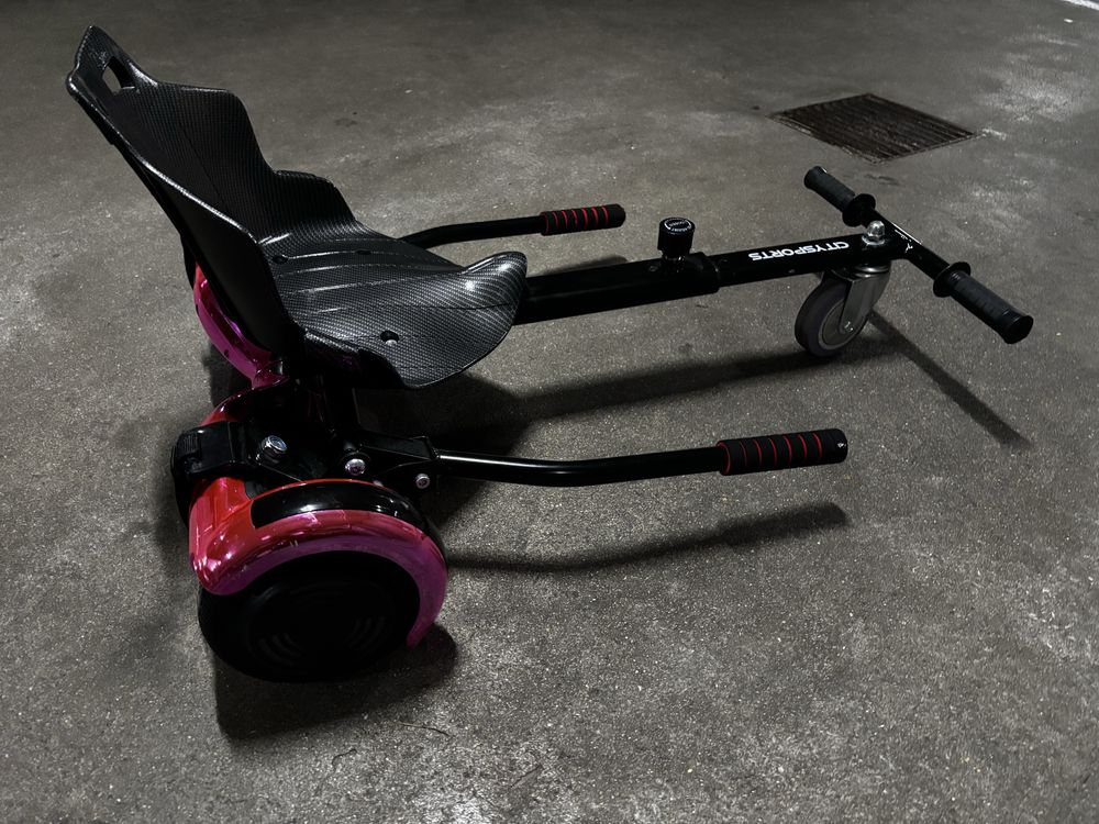Hoverboard com leds nas rodas