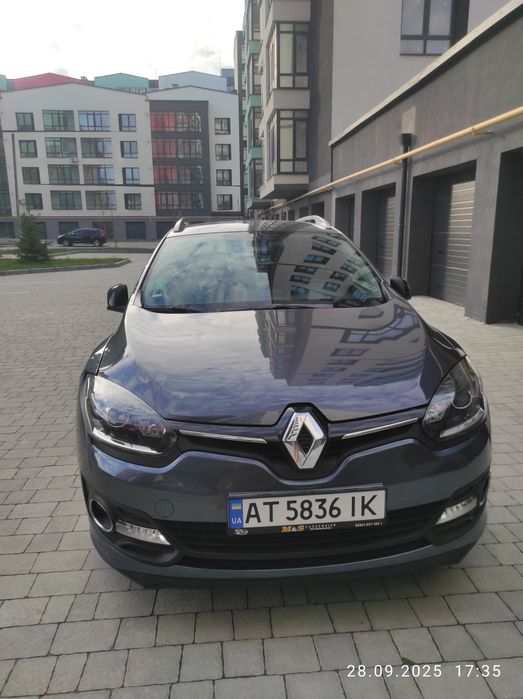 Renault Megan 1.5 dci Limited lll 2015рік
