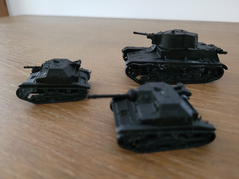 Polskie czołgi wrzesień 1939 modele w skali 1:56