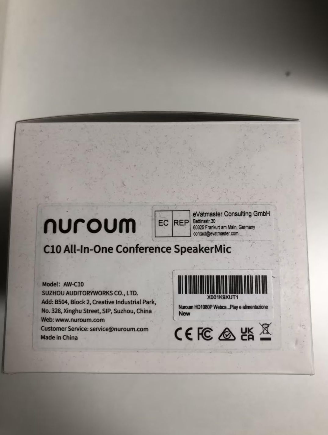 Kamera wideokonferencyjna Nuroum C10