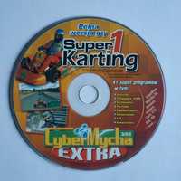 Gra PC Super 1 Karting Cyber Mycha marzec 2002 + GRATIS