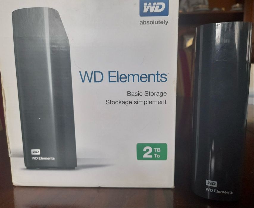Wd elements 2tb - disco externo