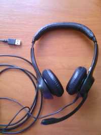 Nowe słuchawki Logitech H390 USB z mikrofonem