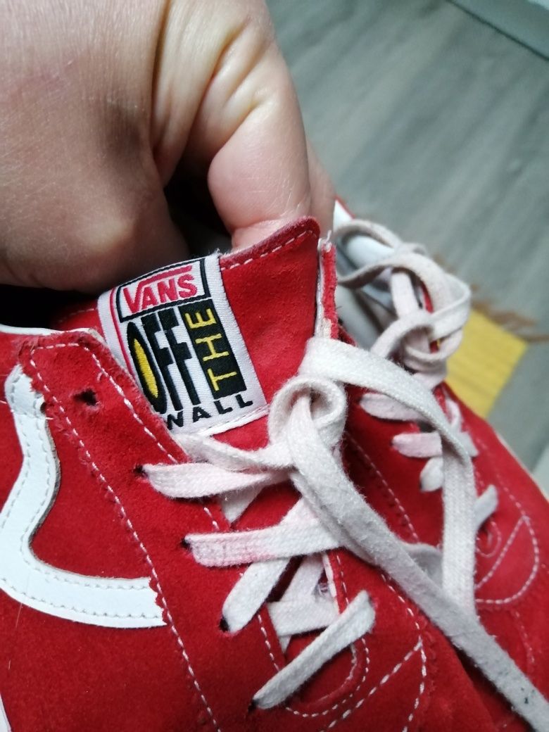 Vans n 44 vermelhos