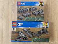 Nowe Lego Tory 6020 + LEGO Zwrotnice 60238 Okazja