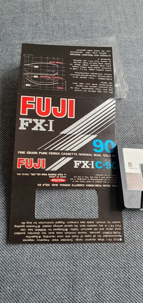 Kaseta FUJI FX-I C90 Unikatowa!