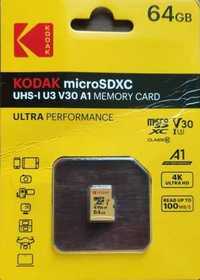 Karta pamięci Kodak MicroSDXC 64GB U3 V30 promocja