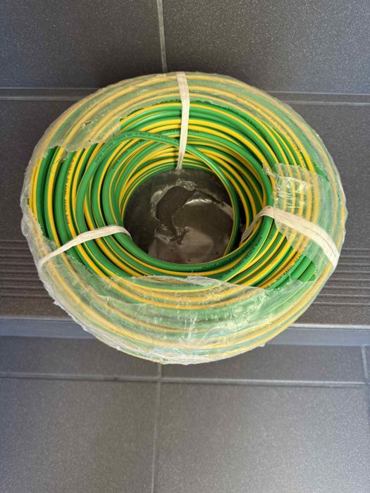 Kabel żółto- zielony ochronny 16 mm2