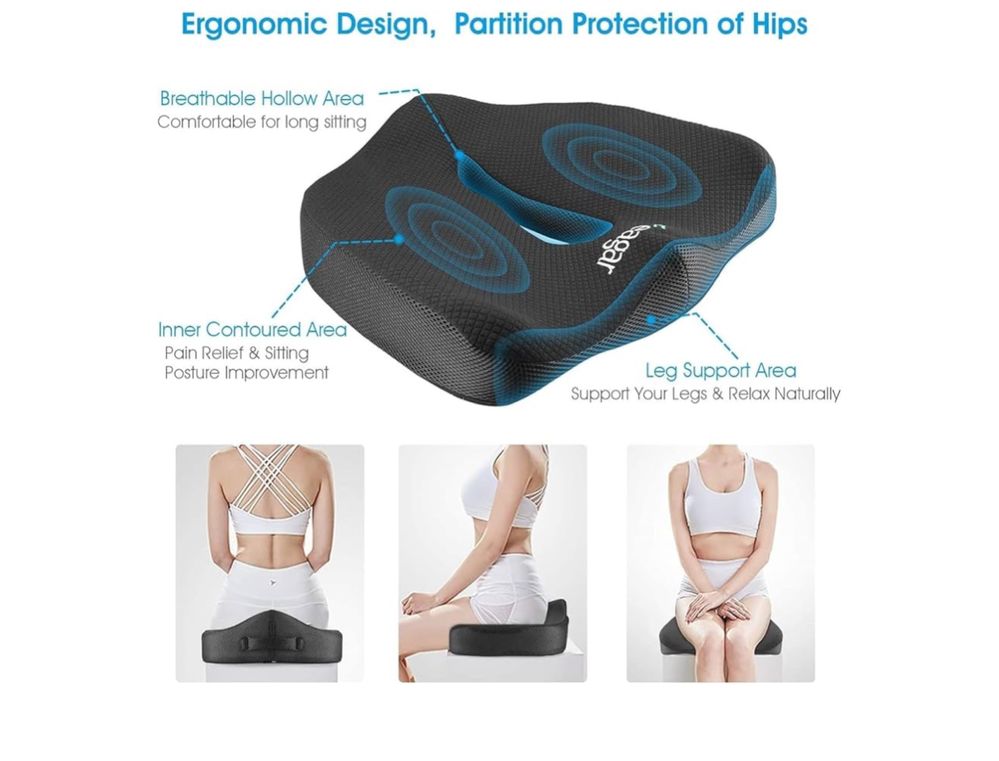 Almofada Feager super confortável e ergonómica