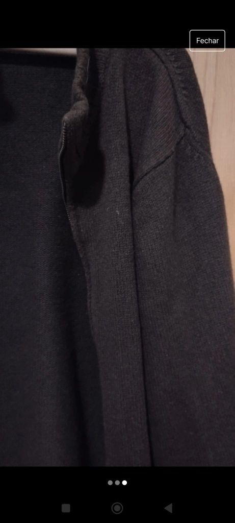 Casaco lã Massimo Dutti l