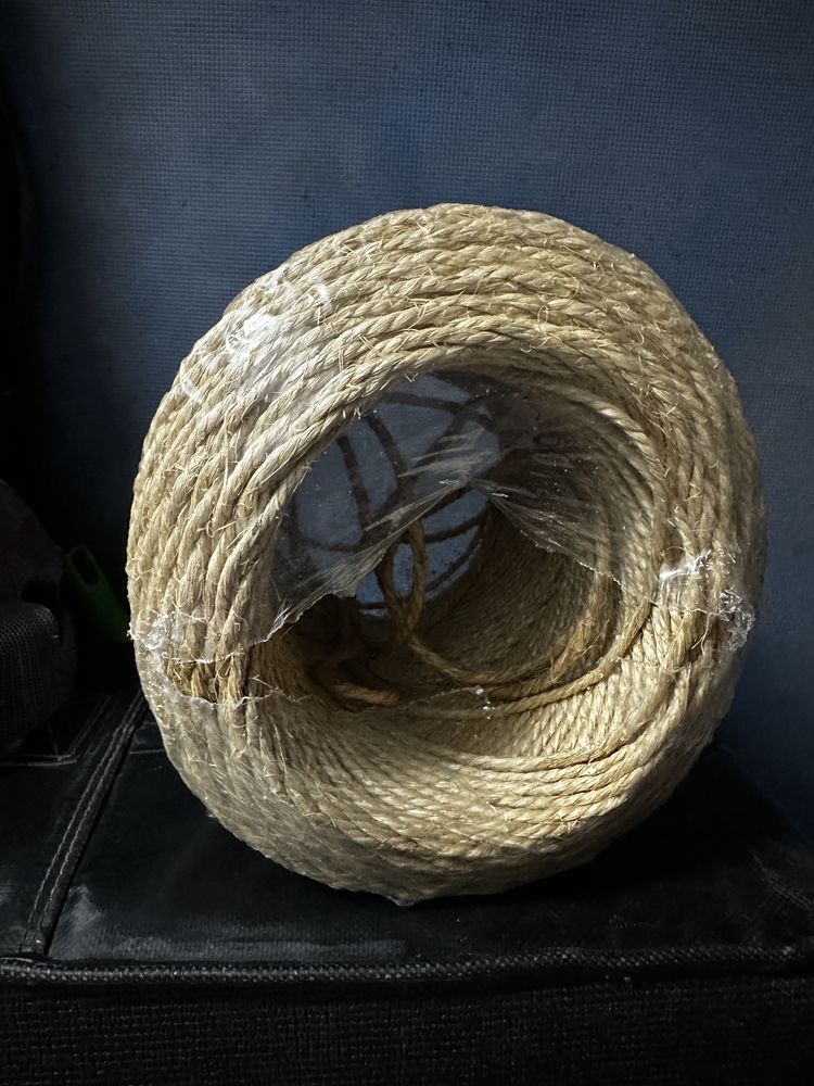 Rolo de sisal - 3,5mm x 325 metros NOVO