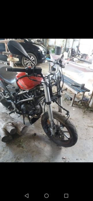 Vendo mota acidentada para peças da marca vortex naked 125