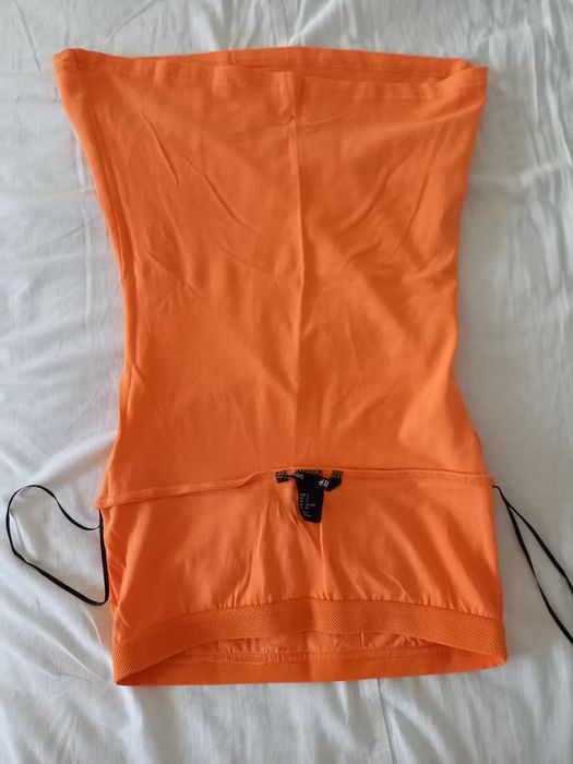 Pomarańczowy top opaska H&M