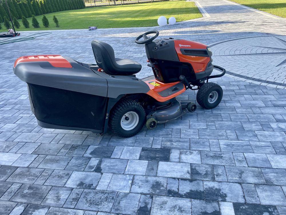 Kosiarka traktorek CTH 184T twin V2 Kawasaki full opcja mulczer hydro
